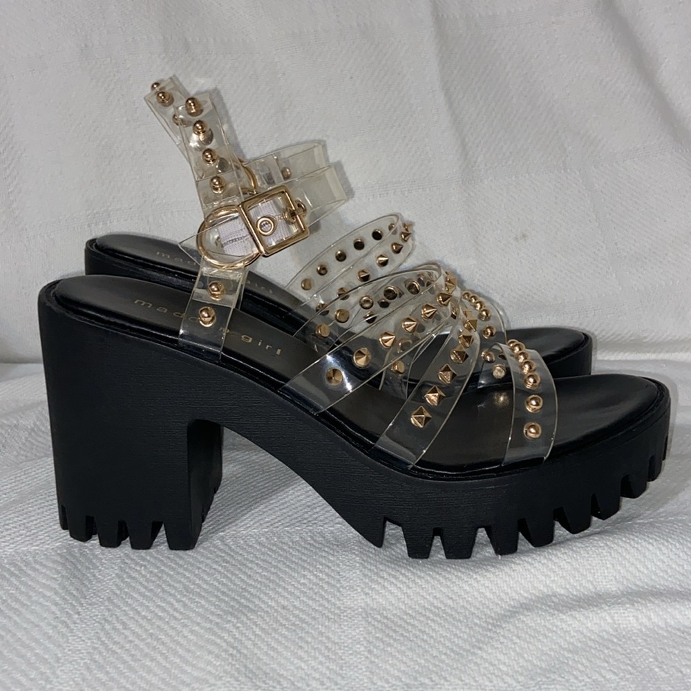 Madden Girl platform sandals sz 8 - Picture 4 of 8